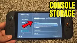 Nintendo Switch 2: How to View Console Storage Tutorial! (Easy Guide)