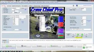 Crew Chief Pro Drag Racing Software - Time Slip Simulator