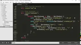 Twitter api in php part 5: Tweet/post status on twitter