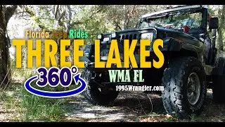 Three Lakes WMA South of St.Cloud Florida 1995 Wrangler Trail ride.