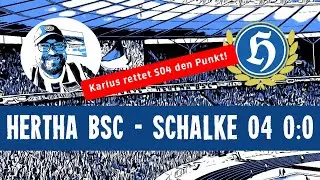 Hertha BSC - Schalke 04 0:0 | Polizeieinsatz | Spielanalyse
