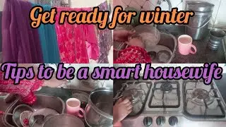 How to b a smart housewife/home maintenance tips/home management tips for winter/