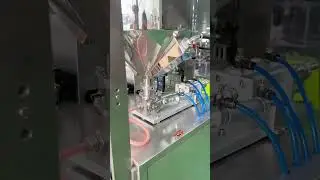 #round corner liquid cream syrup honey packing machine #sachet filling pouch machine #factory