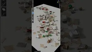 Разброс объектов по поверхности