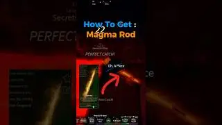 Получить удочку Magma Rod в игре Fisch EASY | Квест на острове Рослит | Секрет рыбалки на вулкане...