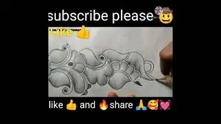 #shorts mehndi drowning with ✏️ pencil II make easy and stylish mehndi design for beginners II#short