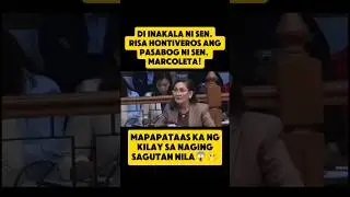 &ldquo;Risa Hontiveros, NAPA-&lsquo;nga nga&rsquo; si Rodante  Marcoleta 😱🔥 LIVE SA HEARING!&rdquo;
