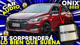 🔥 DEMO sistema car audio en Chevrolet Onix 2023