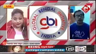 Being joyii Sen ( COLLAGE CAMPUS ADDA) Live 24hrs tv