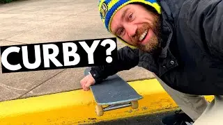 How to Roll Off a Curb for Beginners - Skate Tutorial