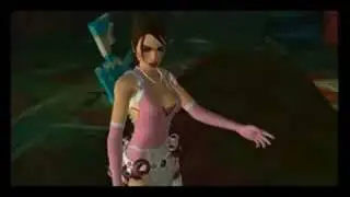 Lara Croft in Candyland