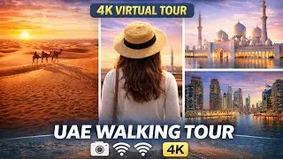Dubai Walking Tour | Real Street Life | 4K