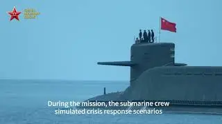 PLA Navy Submarine Executes Oceangoing Mission