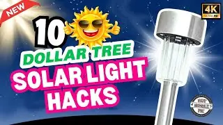 The BEST Ideas for SOLAR LIGHT HACKS | AWESOME Outdoor Solar Light DIYS!