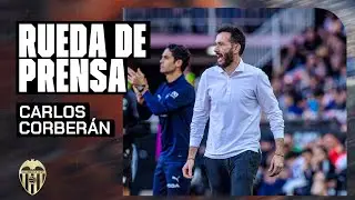 RUEDA DE PRENSA DE CARLOS CORBER&Aacute;N TRAS EL PARTIDO ANTE EL SEVILLA FC | VALENCIA CF