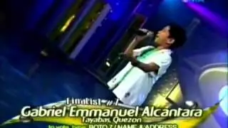 Birit Baby Grand Finalists  Gabriel Emmanuel Alcantara #7
