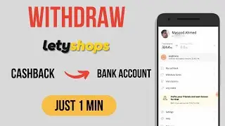 How To Withdraw Money From Letyshops | How To Use Letyshops App | Tamil | 2024
