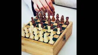 Wooden Box Wine Accessories and Chess Set.