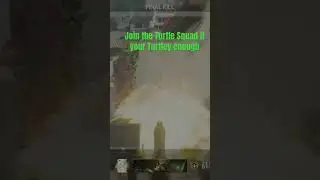 Flaming turret! #warzone #fun #cod #gaming #mw2 #love #youtubeshorts #viral #turtle #shorts #fire