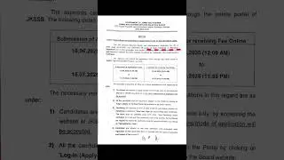 JKSSB Naib Tehsildar Recruitment 2025