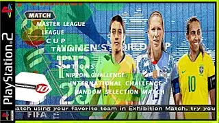 Winning Eleven 10 &ndash; Copa do Mundo Feminina 2019 PS2 🇧🇷 Patch Exclusivo by Vilimar