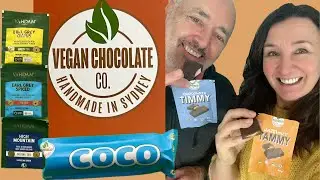 Vegan Chocolate Co Sydney and Vahdam Tea Taste Test