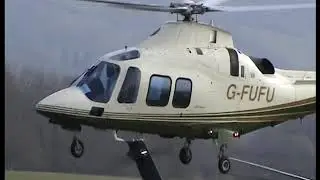archive video from Staverton airport and Cheltenham heliport