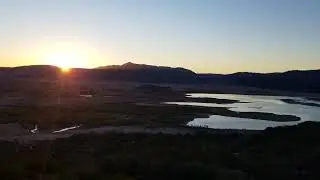 Santa Ysabel Fall Sunrise Overlooking Lake Henshaw
