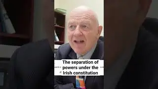 The separation of powers under the Irish constitution #shorts