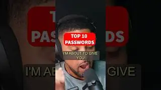 10 Most Used Passwords  #Comedy #Podcast #Jokes #Top10 #TopTen #Top5 #security
