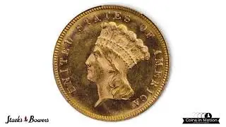 1882 Three-Dollar Gold Piece. MS-64+ (PCGS). CAC. CMQ.