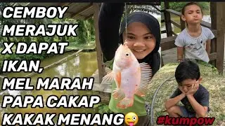 Aktiviti cuti sekolah, pertandingan memancing #lastpart