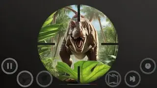 DINOSAUR HUNTER GAME | Realistic Android & iOS Gameplay | Dino Hunting in Action!