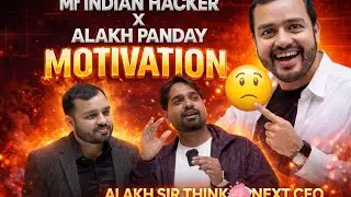 Mr indian hacker X Alakh panday Study Batter🔥🫂😈#motiationalspeech 