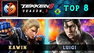 TEKKEN 8 Season 2 | KZ- Kawin vs KZ- Luigi | Top 8 - Circuito das Lendas #1