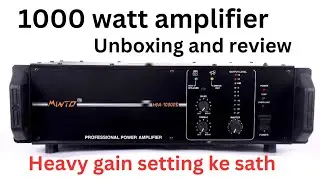 top ka king 👑1000 watt #amplifier#dj #music #bass#2sc5200 #2024#repair#djsetup#speakers#djviral