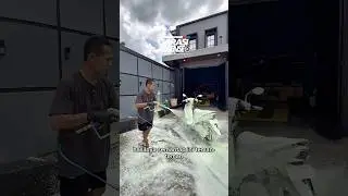 NYOBAIN FOAMLANCE 100ML YANG SUPER IRIT UNTUK JET CLEANER LISTRIK, HASIL BUSA SALJU MELIMPAH