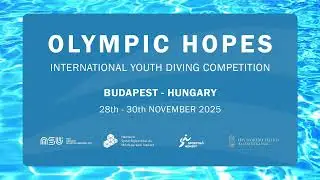 Medal Ceremony - D Girls 1m - 3rd Olympic Hopes International Youth Diving Competition