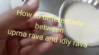 ఉప్మా రవా? Idly రవా ??? 😕🙃 ఈ video toh me 😵🤔😕 confusion dooram....
