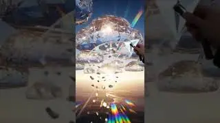 ✨ Cloud Glass Cutting | Surreal Dream Scene #ASMR​ #SatisfyingCutting​ #CrystalFruit​ ​ #ViralASMR​