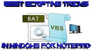 Scripting Tricks In Notepad For Windows! All Working