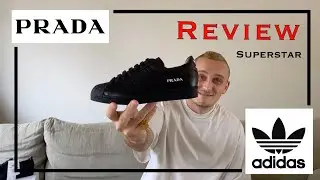 The beautiful Prada x Adidas Superstar