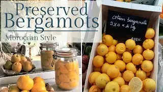 🍋 Preserved Bergamot Orange (or Salt Cured Lemon)