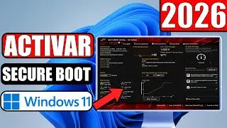 🟢Como activar arranque seguro para windows 11 2025