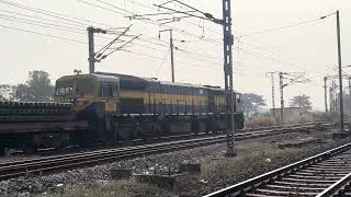 Smallest Goods Train powered by WDG4D Diesel Engine || ExploringmycountryIndia/Indian Railway/Travel
