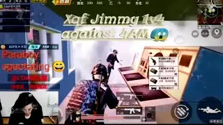 Xqf Jimmy clutch 1v4 against 4AM PEL winner🏆