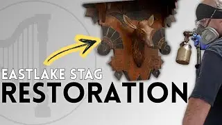 Restoring a 130-Year-Old Carved Deer Head Shelf | Victorian Woodworking