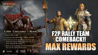 Season 4 CHIEF CHALLENGE BOSS ROOK! F2P Radience teams gets the job done! Dragonheir: Silent Gods