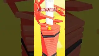 STACKBALL 3D GAMEPLAY 😱#gaming #stackball #shorts @STACK