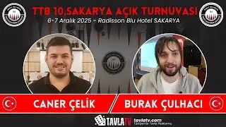 Caner ÇELİK - Burak ÇULHACI | TTB 10.Sakarya Açık Turnuvası